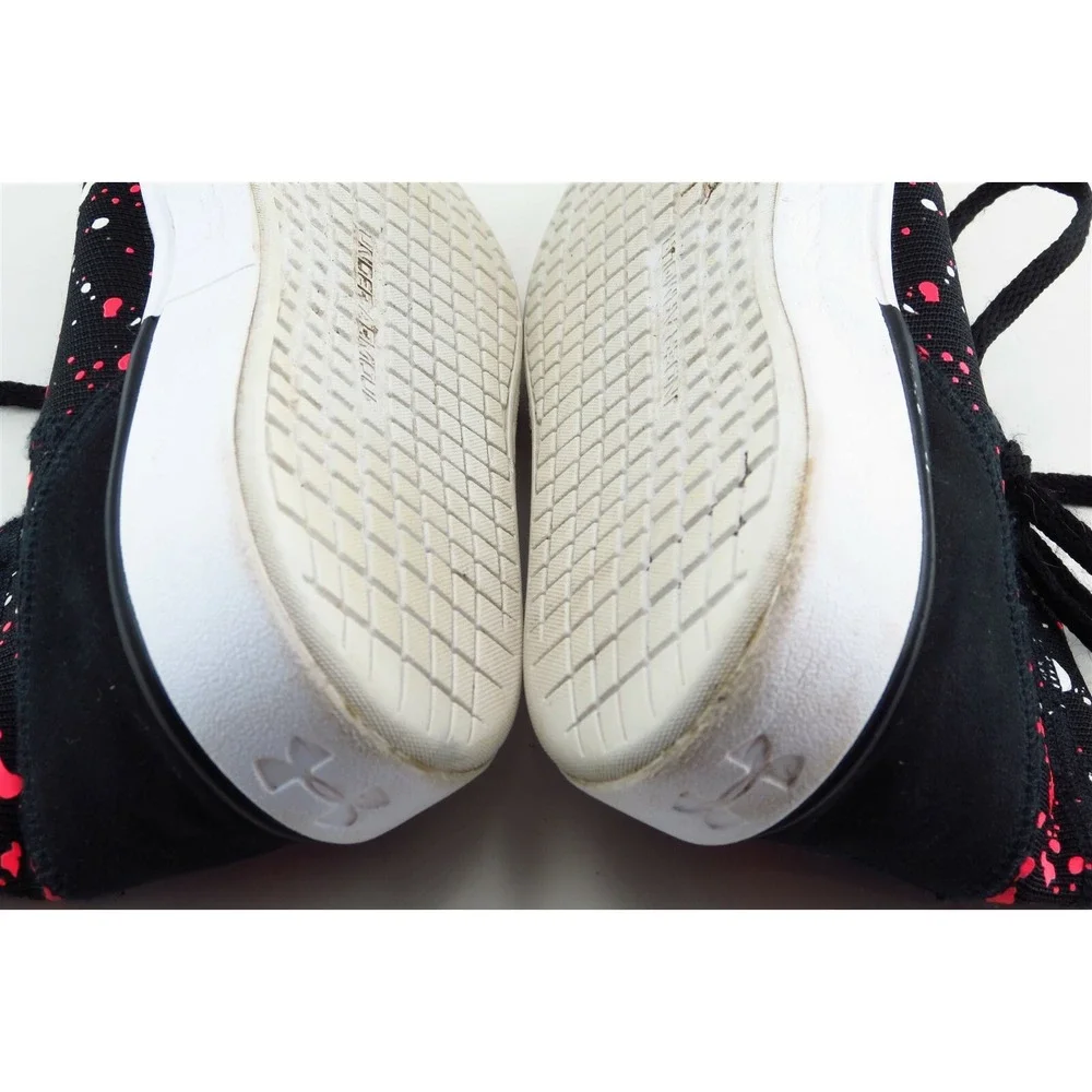 Under Armour Girls Fashion Sneakers Size 4 Black Fabric‎ High-Top Lightweight